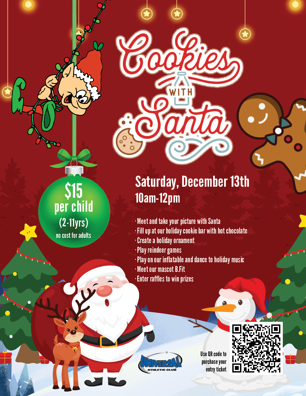 Cookies with Santa
