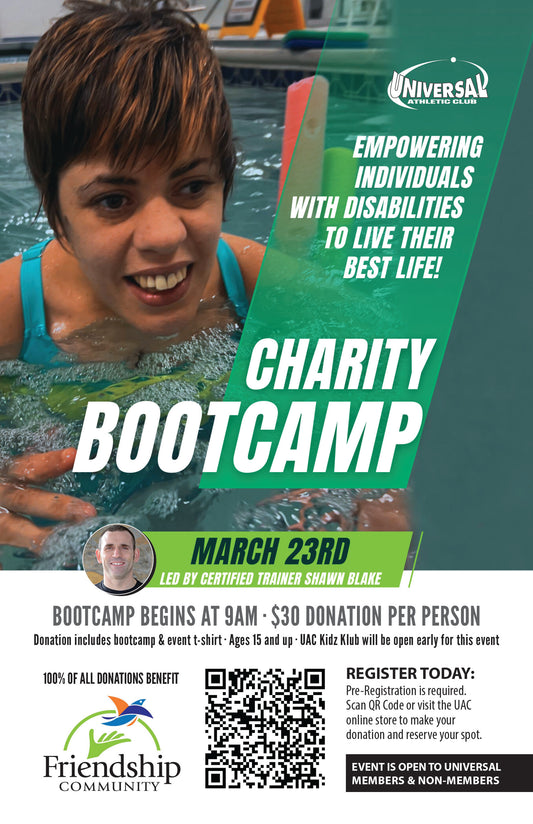 Charity Bootcamp Benefitting Friendship Community