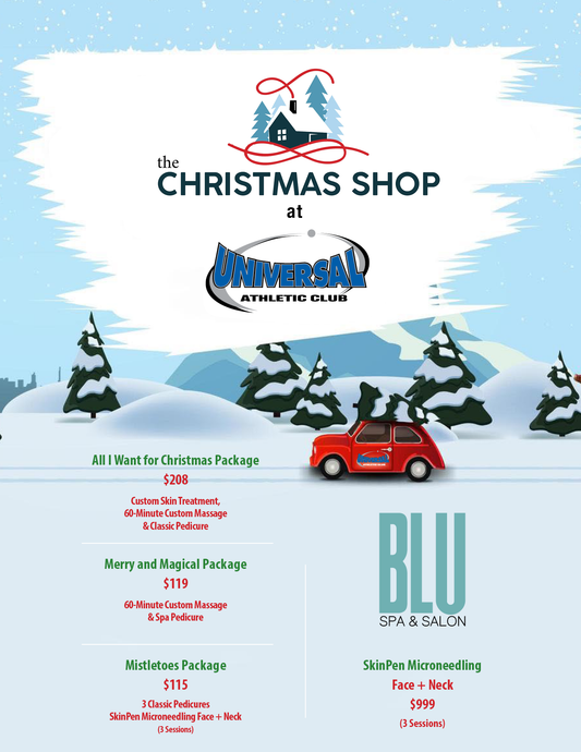Blu Spa & Salon Packages - Christmas Shop