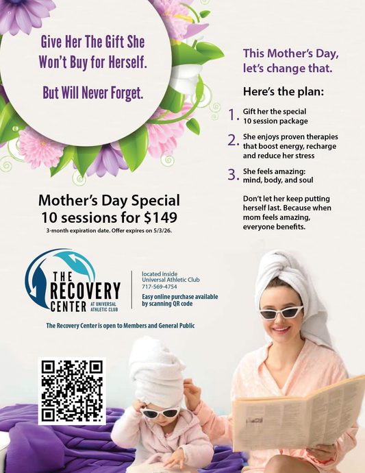 Recovery Center Mothers Day Special · 10 for $149