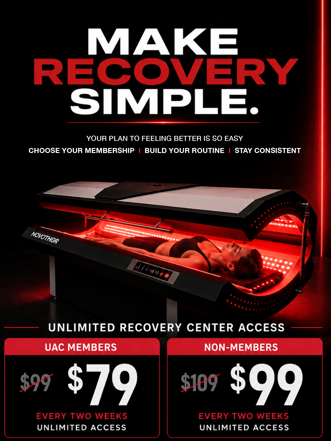 Unlimited Recovery Center Access