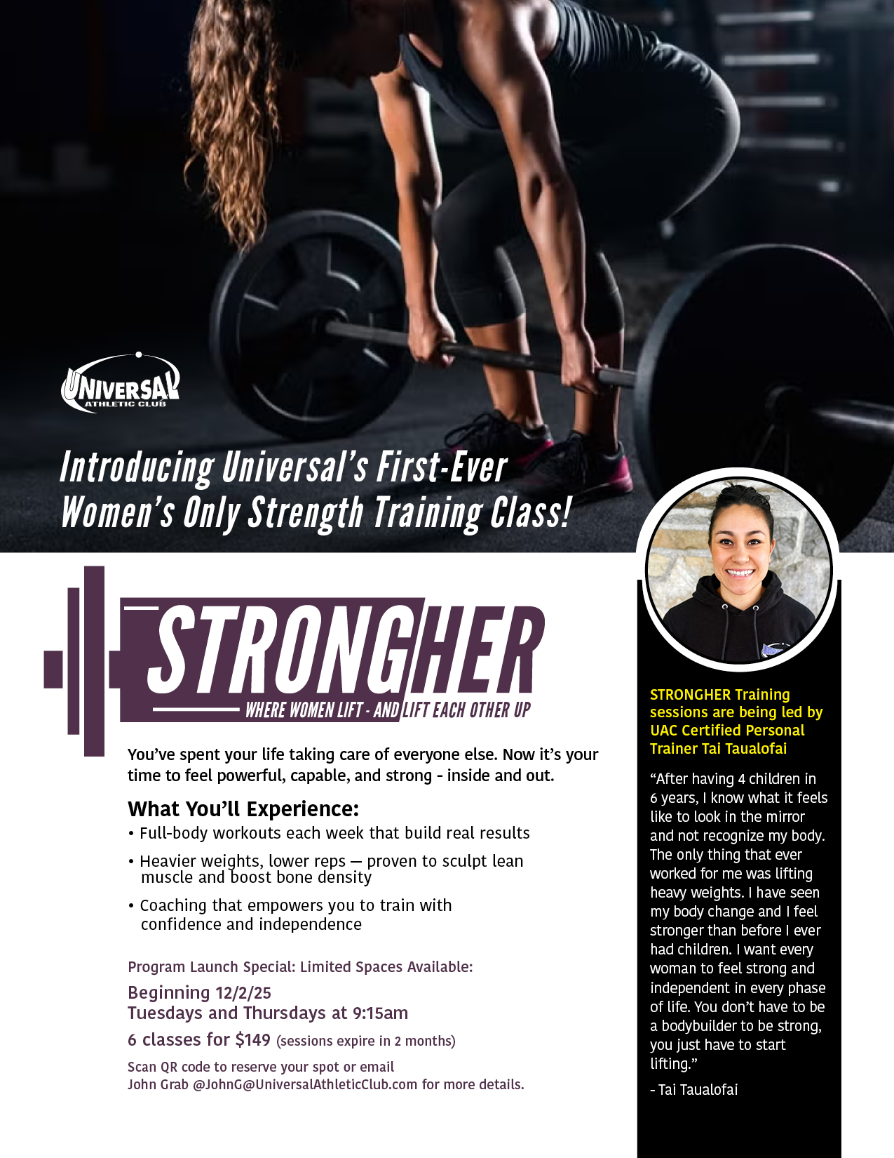 STRONGHER: 6 For $149